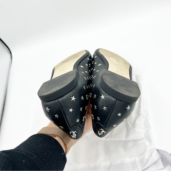 Jimmy Choo Modell star-stud Ballerina Flat Shoes - size 39 - Picture 9 of 11